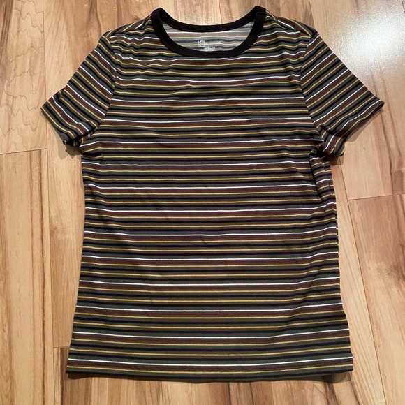 No Boundaries striped top—L(11-13) - Picture 1 of 5